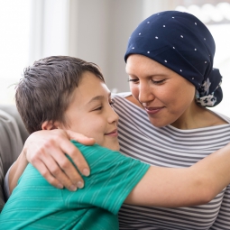 Cancer woman child